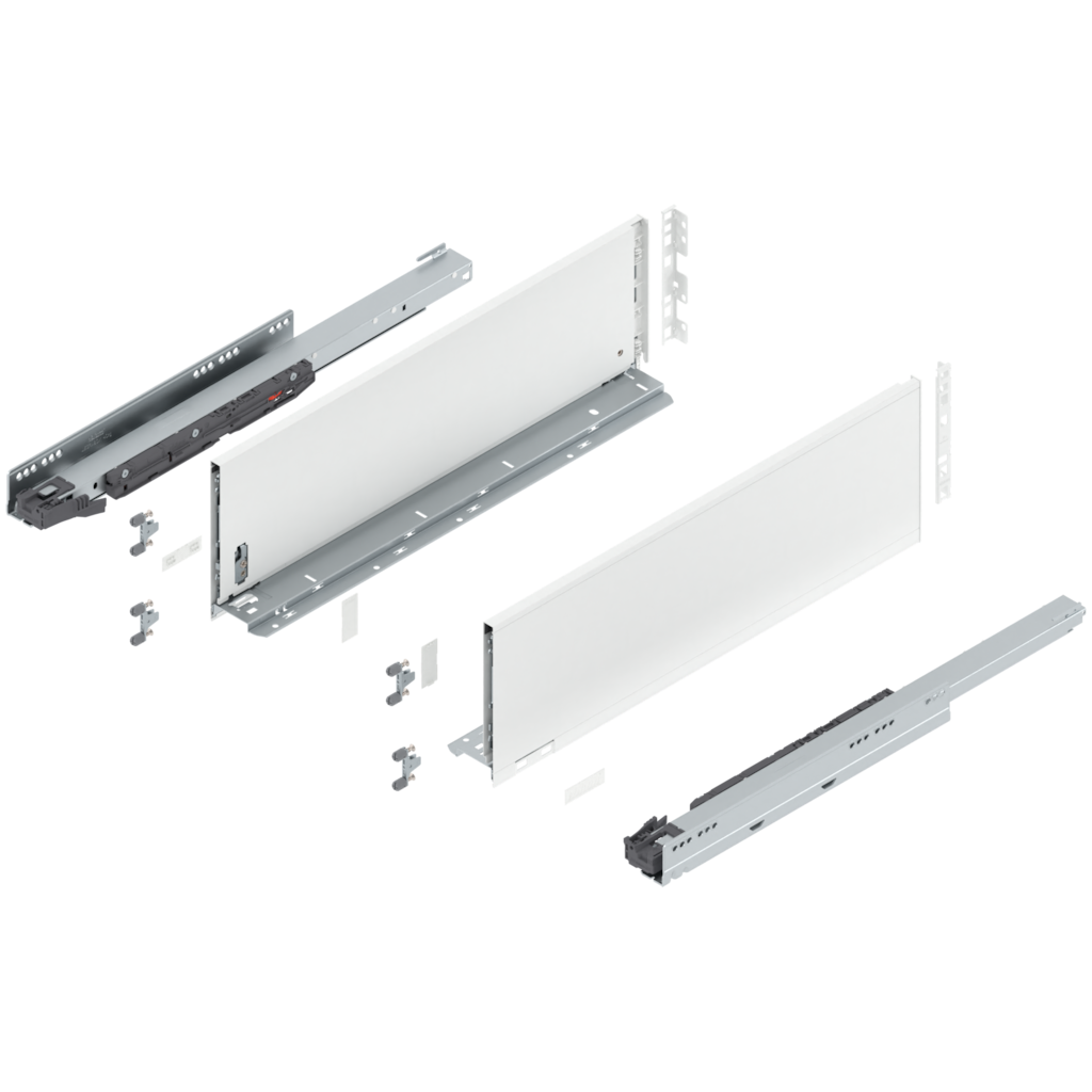 LEGRABOX pure complete set, drawer height C (193.0 mm)