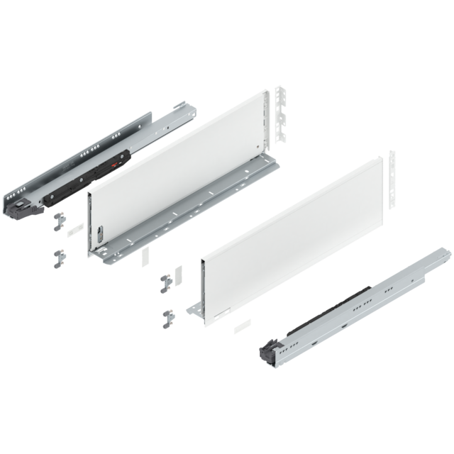 LEGRABOX pure complete set, drawer height C (193.0 mm)