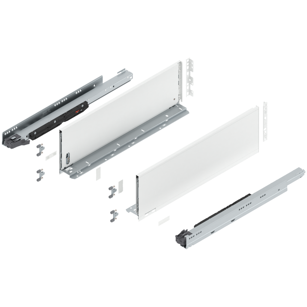 LEGRABOX pure complete set, drawer height C (193.0 mm)
