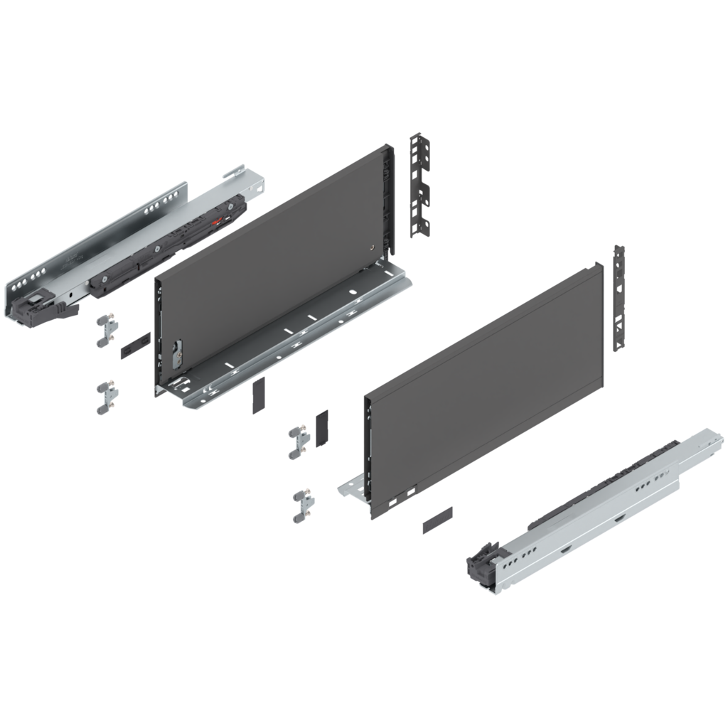 LEGRABOX pure complete set, drawer height C (193.0 mm)