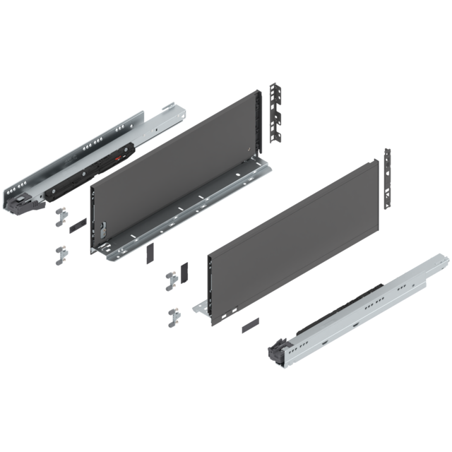 LEGRABOX pure complete set drawer height C (193.0 mm)