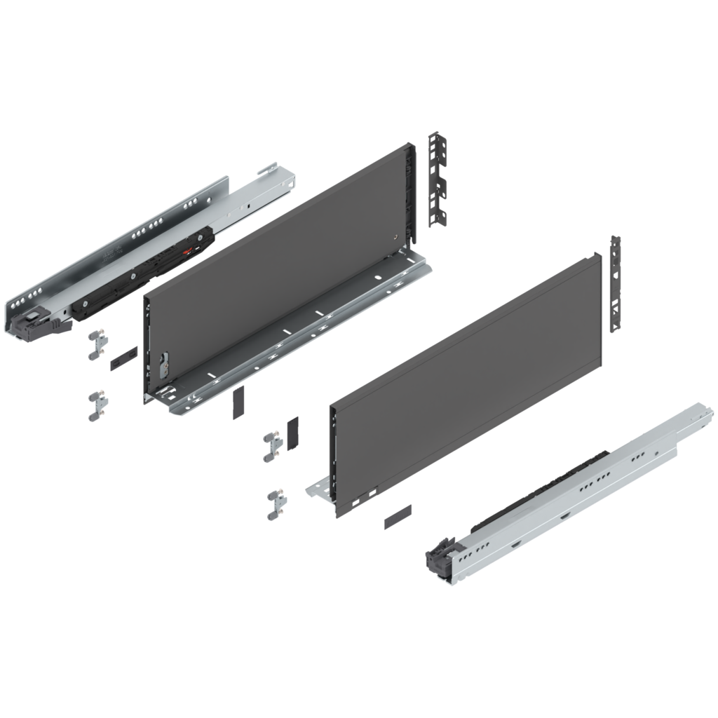 LEGRABOX pure complete set, drawer height C (193.0 mm)