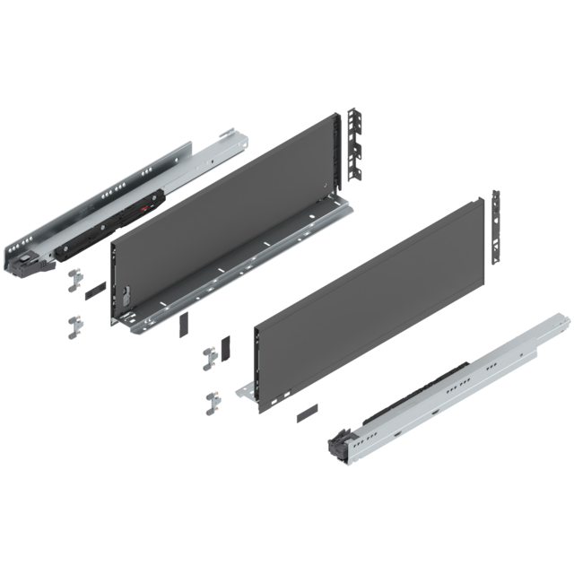 LEGRABOX pure complete set drawer height C (193.0 mm)