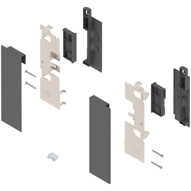 LEGRABOX front fixing set C