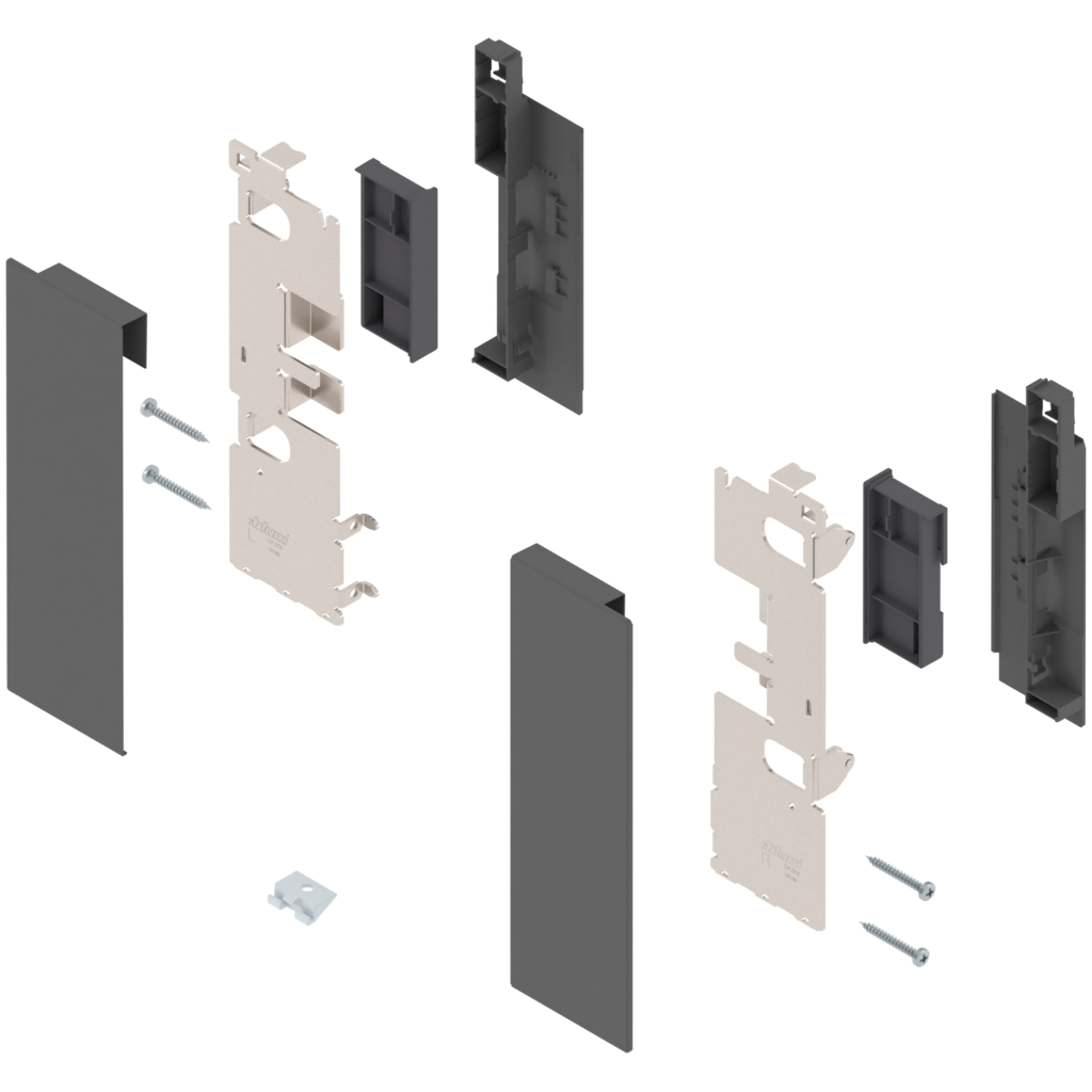 LEGRABOX front fixing set C