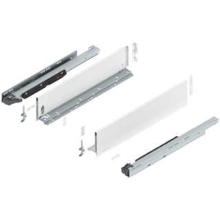 LEGRABOX pure complete set drawer height K (142.0 mm)