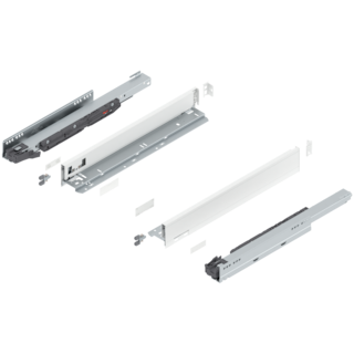 LEGRABOX pure complete set drawer height N (80.0 mm)