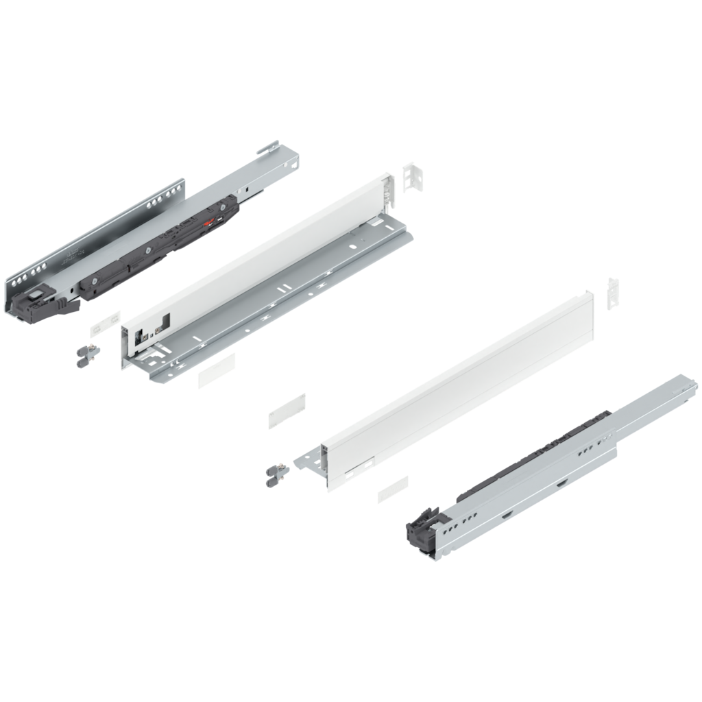 LEGRABOX pure complete set, drawer height N (80.0 mm)
