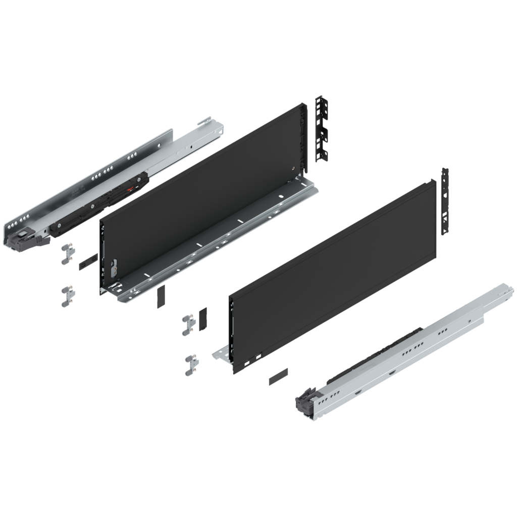 LEGRABOX pure complete set, drawer height C (193.0 mm)
