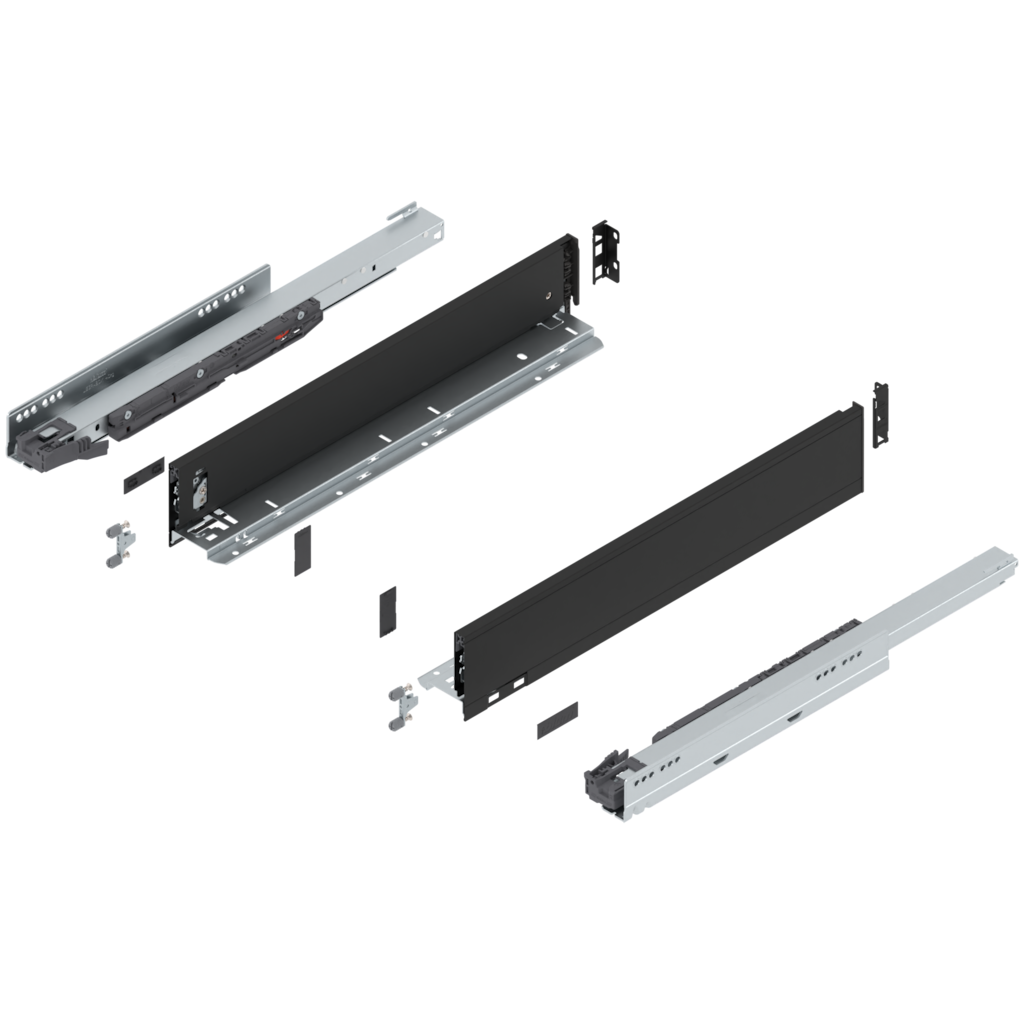LEGRABOX pure complete set, drawer height M (106.0 mm)