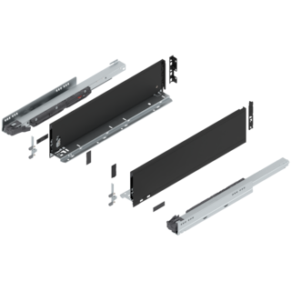 LEGRABOX pure complete set, drawer height K (142.0 mm)