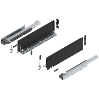 LEGRABOX pure complete set, drawer height K (142.0 mm)
