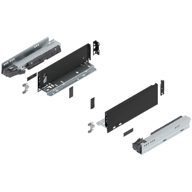 LEGRABOX pure complete set drawer height M (106.0 mm)