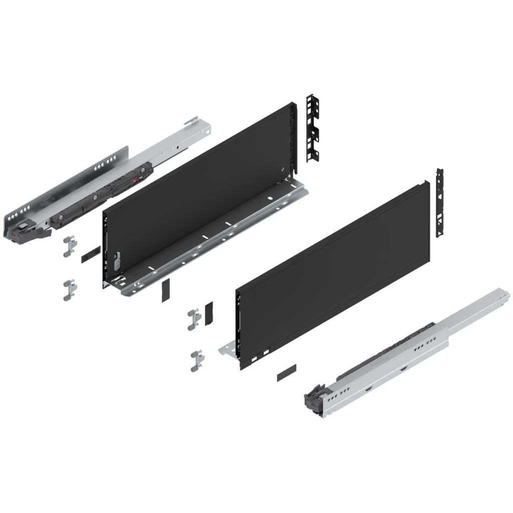 LEGRABOX pure complete set, drawer height C (193.0 mm)