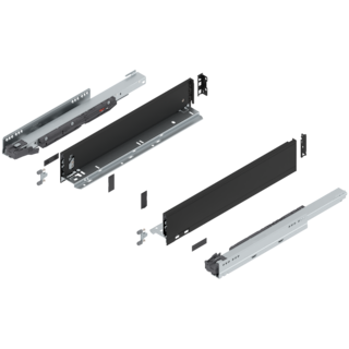 LEGRABOX pure complete set drawer height M (106.0 mm)