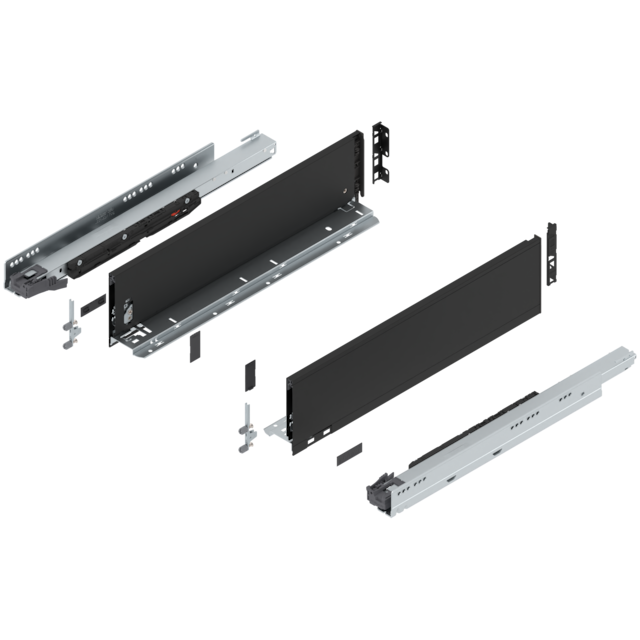 LEGRABOX pure complete set, drawer height K (142.0 mm)