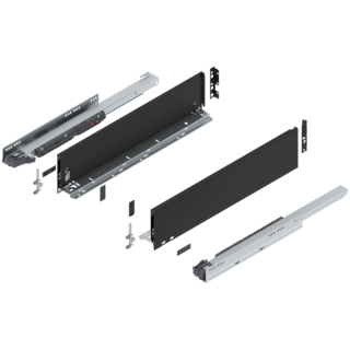 LEGRABOX pure complete set drawer height K (142.0 mm)