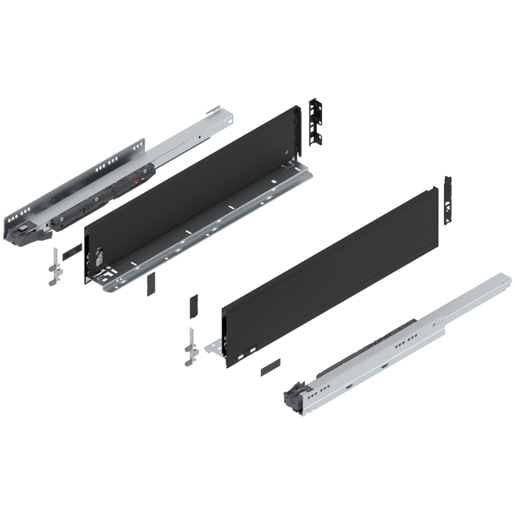 LEGRABOX pure complete set, drawer height K (142.0 mm)