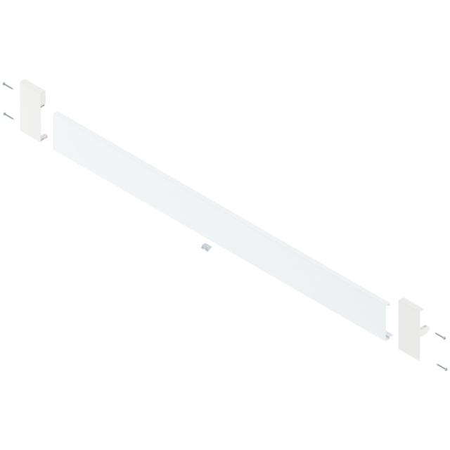 TANDEMBOX antaro/intivo Front piece set For system height K (128.5 mm)