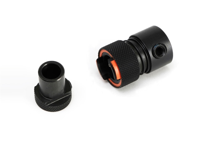 Quick connect chuck and sleeve for MINIPRESS PRO, MINIPRESS top, PRO-CENTER, left