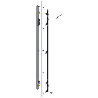 REVEGO uno Hinge bracket set left, pocket height 2257-2406 mm