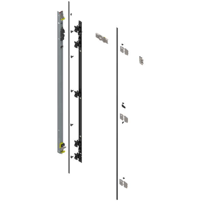 REVEGO duo hinge bracket set left length 2100 mm