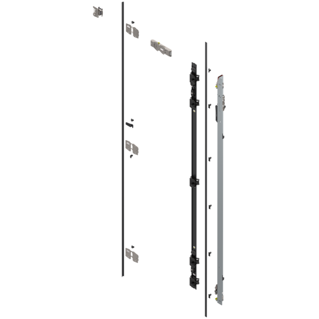 REVEGO duo hinge bracket set right length 2100 mm
