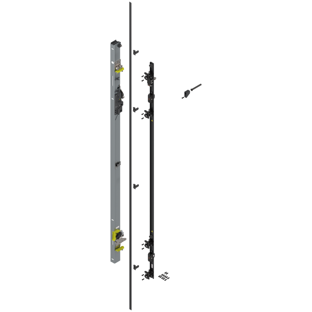 REVEGO uno hinge bracket set left length 1606 mm