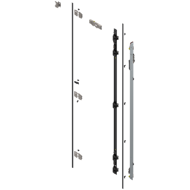 REVEGO duo hinge bracket set right length 2250 mm