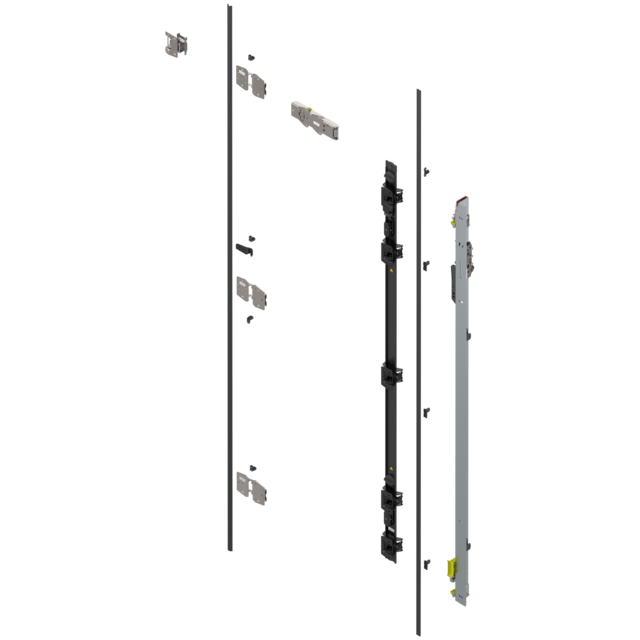 REVEGO duo hinge bracket set right length 1650 mm