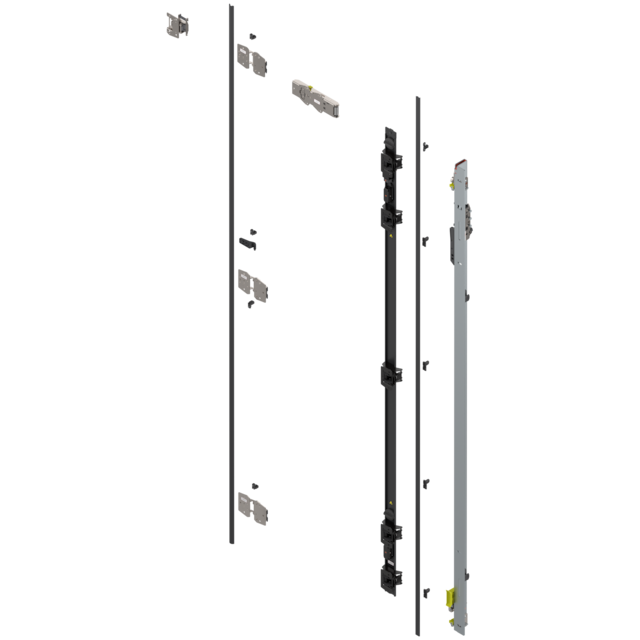 REVEGO duo hinge bracket set right length 1950 mm