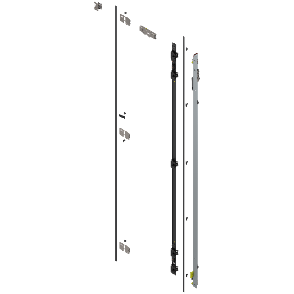 REVEGO duo hinge bracket set right length 2700 mm
