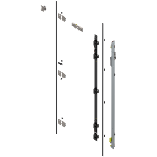 REVEGO duo Hinge bracket set right, pocket height 1957-2106 mm