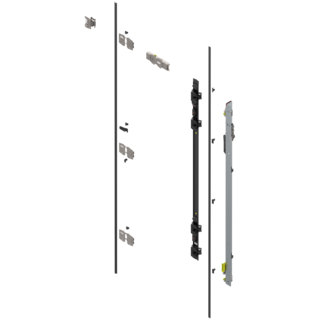 REVEGO duo Hinge bracket set right, pocket height 1657-1806 mm