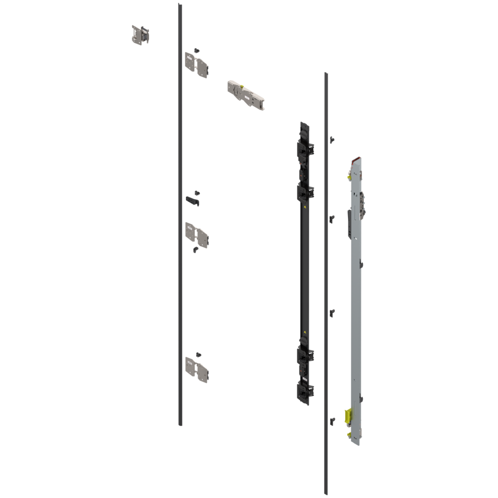 REVEGO duo hinge bracket set right length 1500 mm