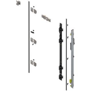 REVEGO duo Hinge bracket set right, pocket height 1357-1506 mm
