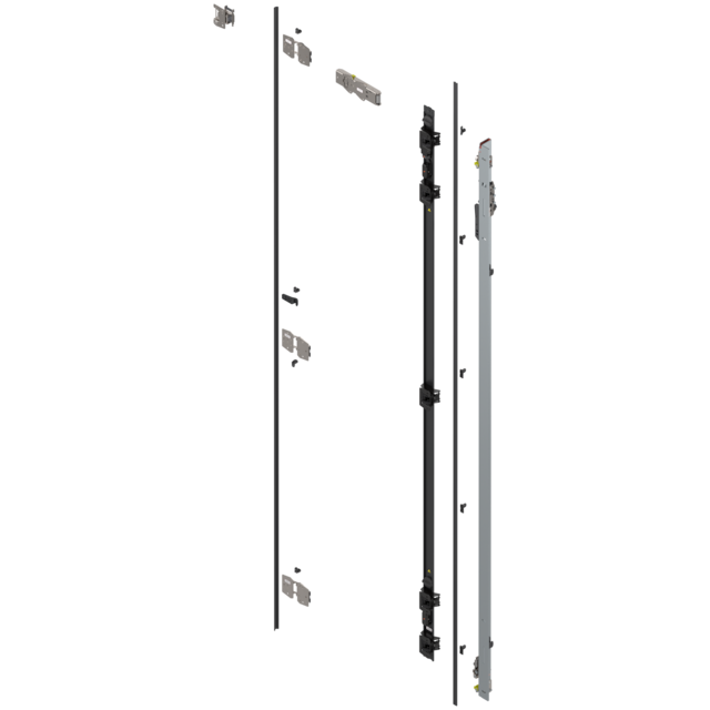 REVEGO duo hinge bracket set right length 2400 mm