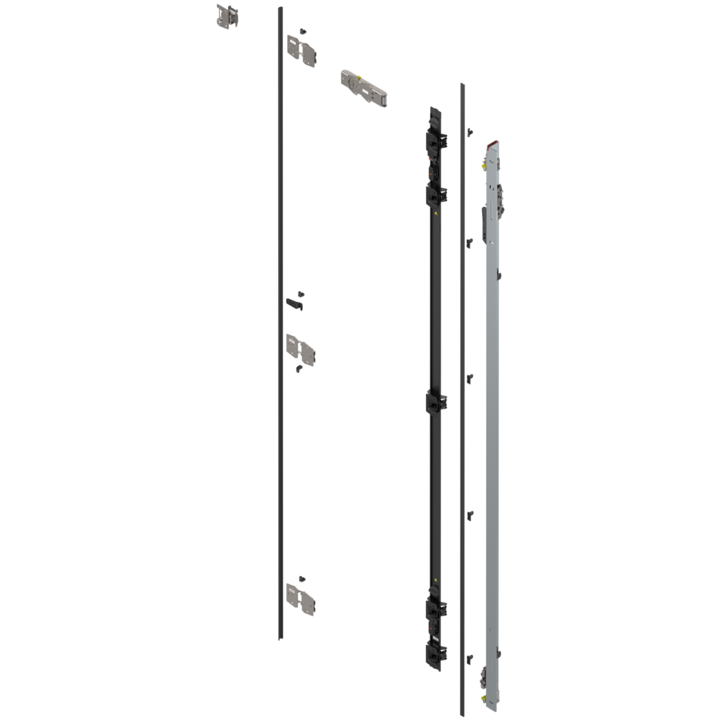 REVEGO duo hinge bracket set right length 2400 mm
