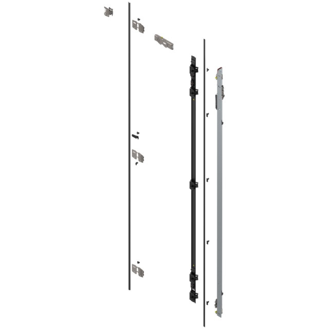 REVEGO duo hinge bracket set right length 2550 mm