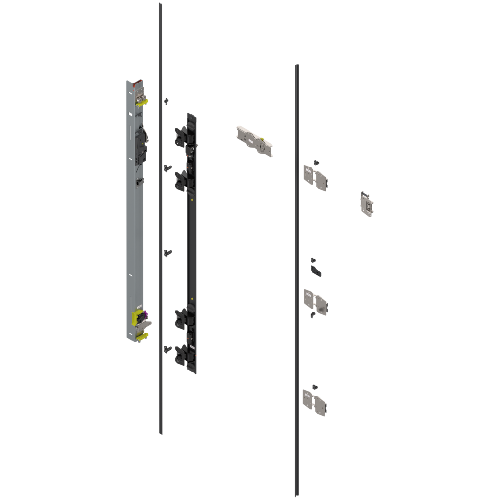 REVEGO duo hinge bracket set left length 1350 mm
