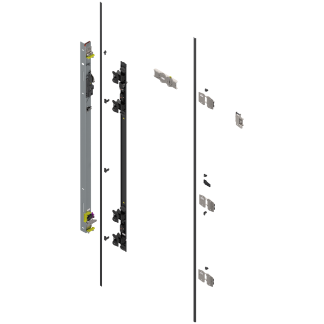 REVEGO duo hinge bracket set left length 1500 mm