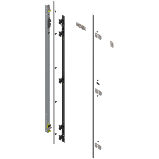 REVEGO duo Hinge bracket set left, pocket height 2557-2706 mm