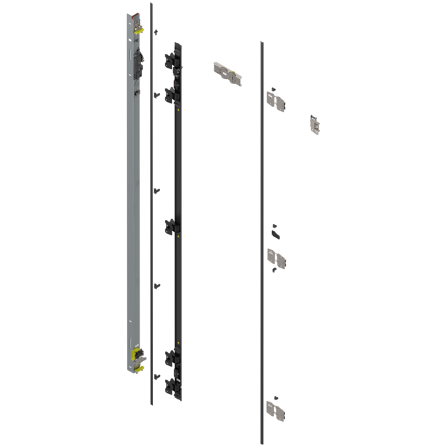 REVEGO duo hinge bracket set left length 2400 mm