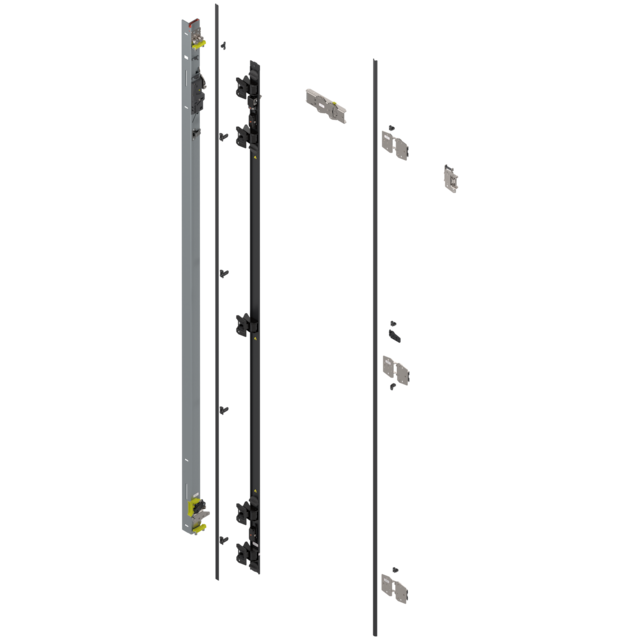 REVEGO duo hinge bracket set left length 2550 mm