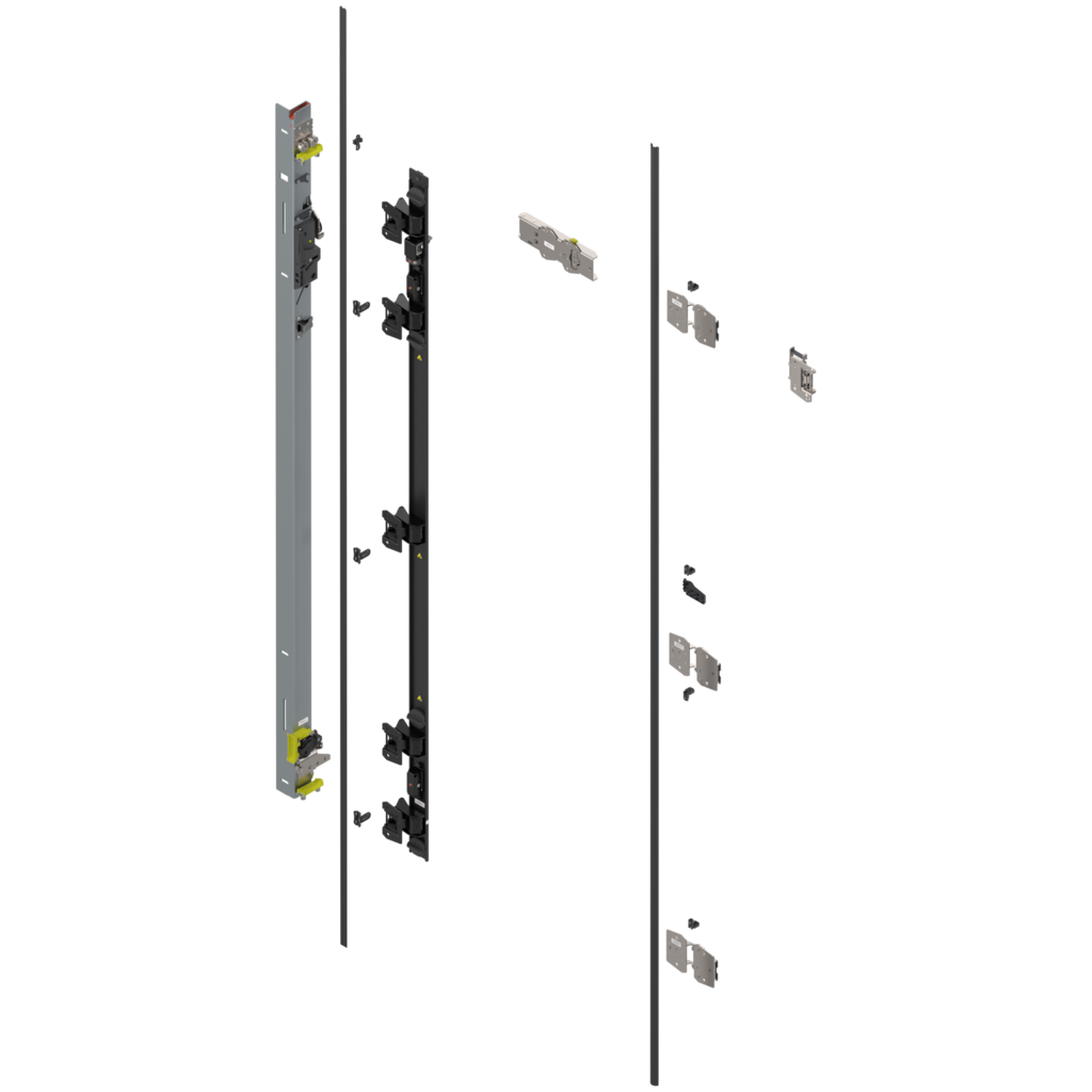 REVEGO duo hinge bracket set left length 1650 mm