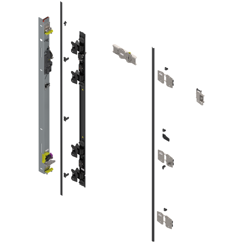 REVEGO duo hinge bracket set left length 1200 mm