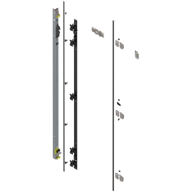 REVEGO duo hinge bracket set left length 2250 mm