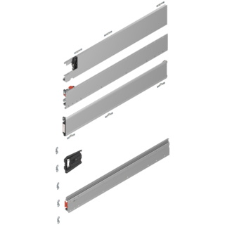 REVEGO duo pocket profile set left, NL 750 mm