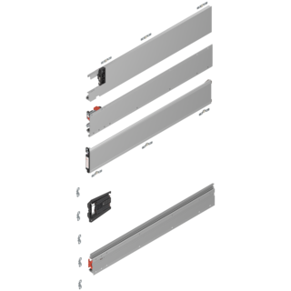 REVEGO duo pocket profile set left, NL 675 mm