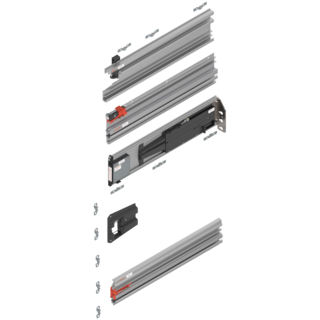 REVEGO duo pocket profile set right, NL 450 mm